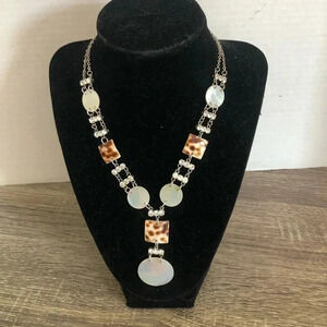 Fifth Avenue Collection  Rhinestone and Shell Necklace